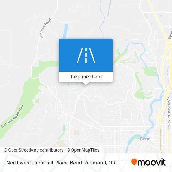 Mapa de Northwest Underhill Place