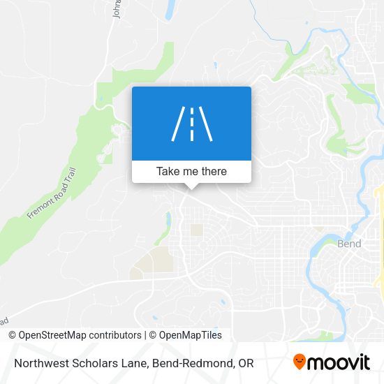 Mapa de Northwest Scholars Lane
