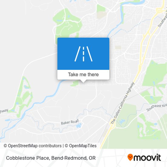 Cobblestone Place map