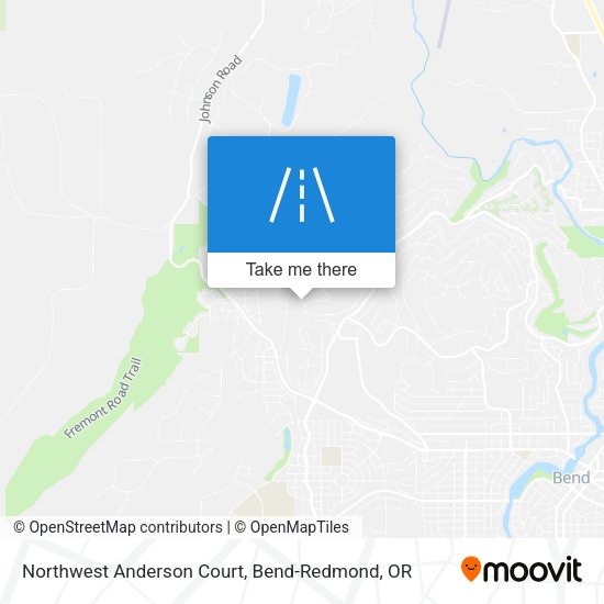 Mapa de Northwest Anderson Court