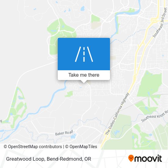 Greatwood Loop map
