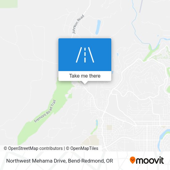 Mapa de Northwest Mehama Drive