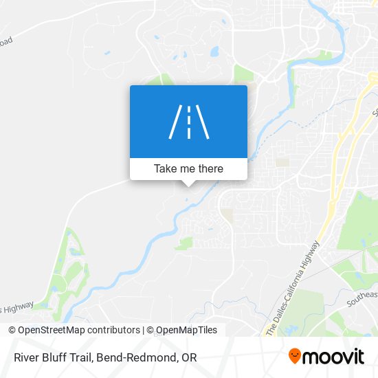 River Bluff Trail map