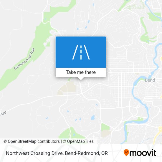 Mapa de Northwest Crossing Drive