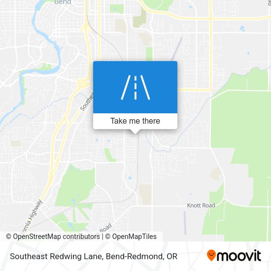 Southeast Redwing Lane map