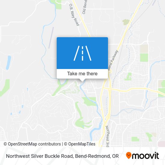 Mapa de Northwest Silver Buckle Road
