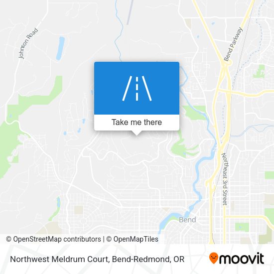 Northwest Meldrum Court map