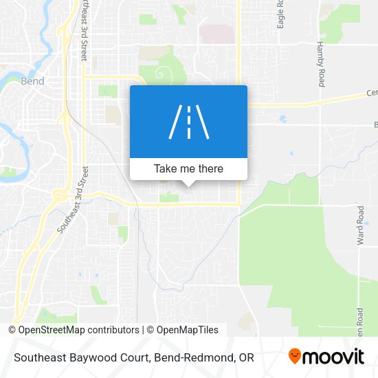 Mapa de Southeast Baywood Court