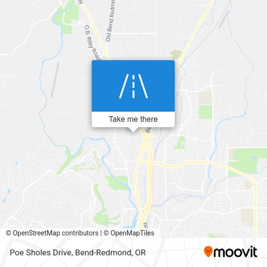 Poe Sholes Drive map