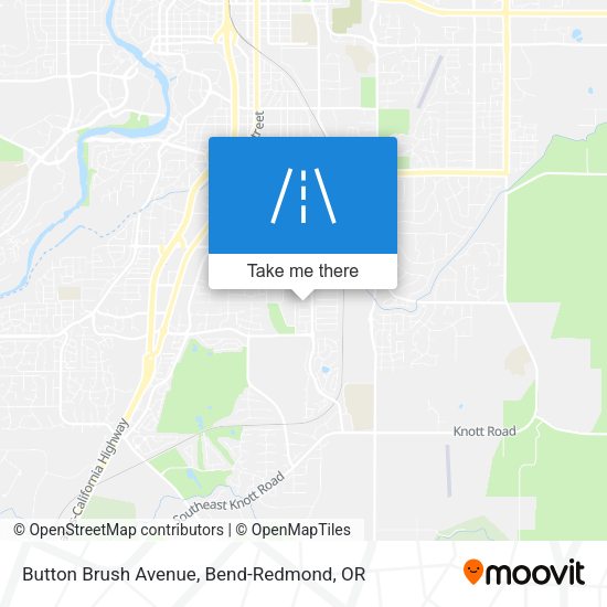 Button Brush Avenue map