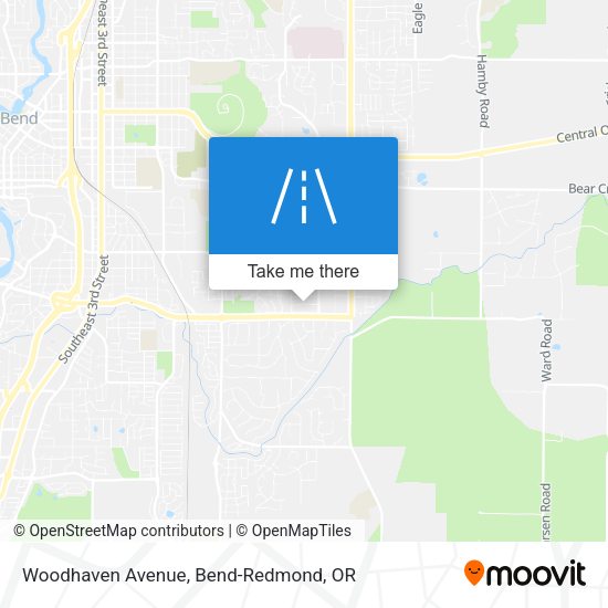 Mapa de Woodhaven Avenue