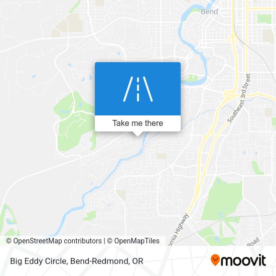 Big Eddy Circle map