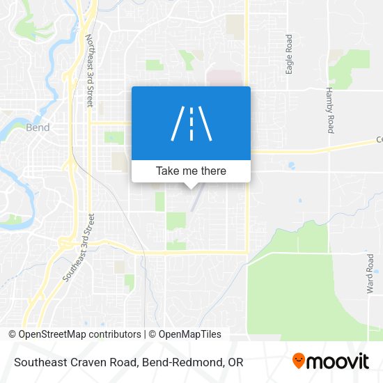 Mapa de Southeast Craven Road