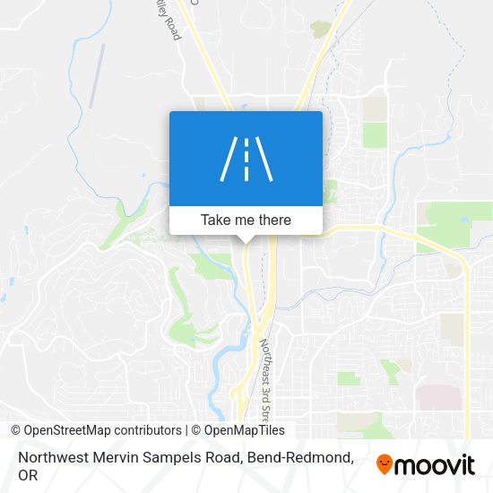 Northwest Mervin Sampels Road map