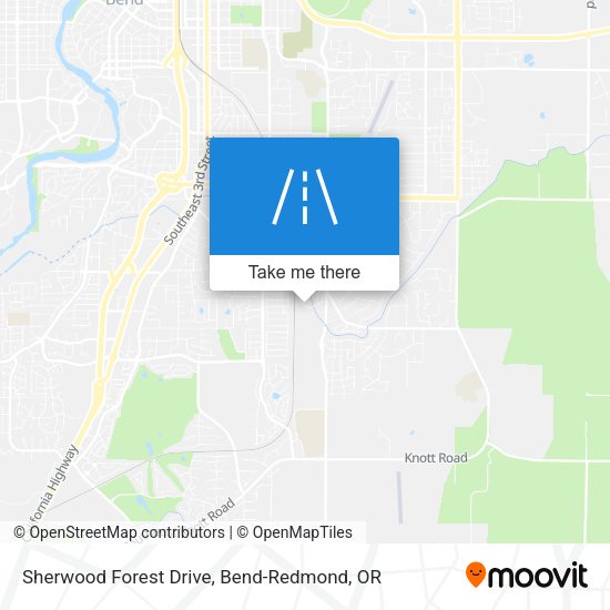 Sherwood Forest Drive map