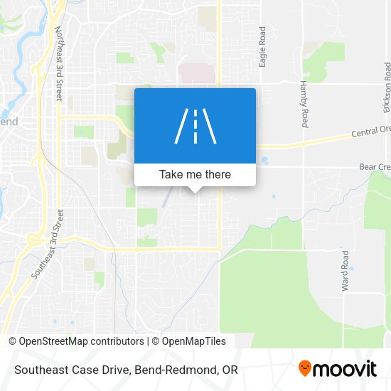 Southeast Case Drive map