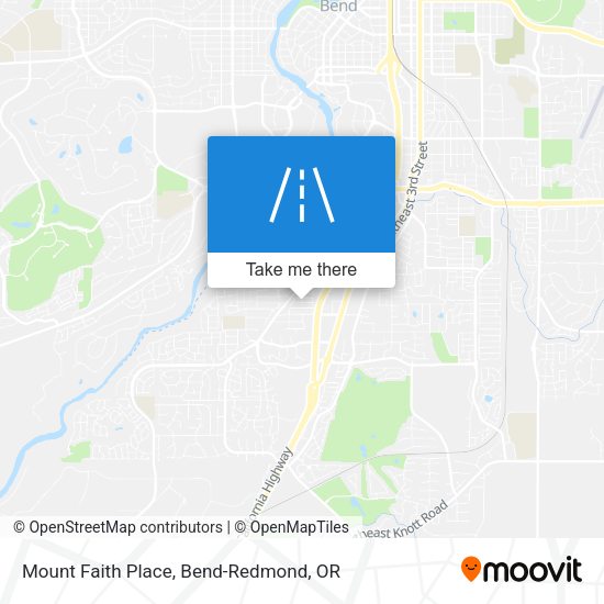 Mount Faith Place map