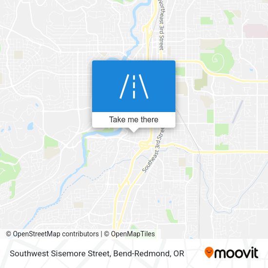 Southwest Sisemore Street map