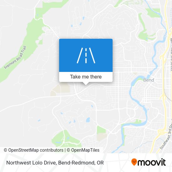 Mapa de Northwest Lolo Drive