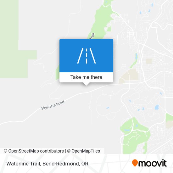 Waterline Trail map