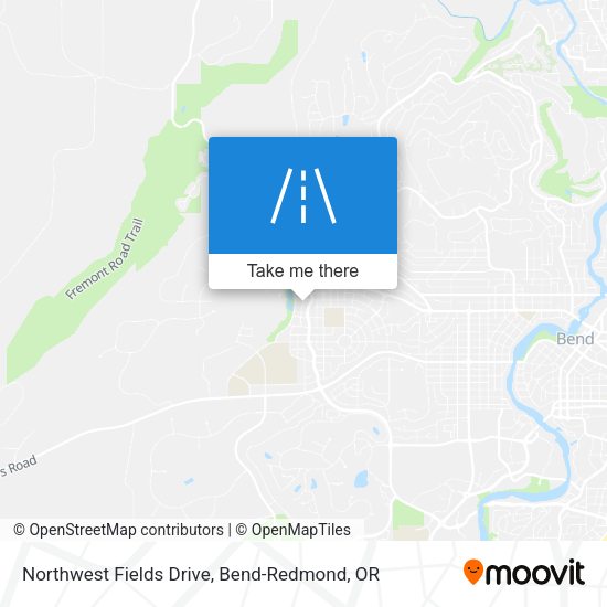 Mapa de Northwest Fields Drive