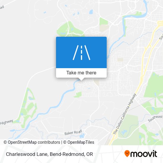 Mapa de Charleswood Lane