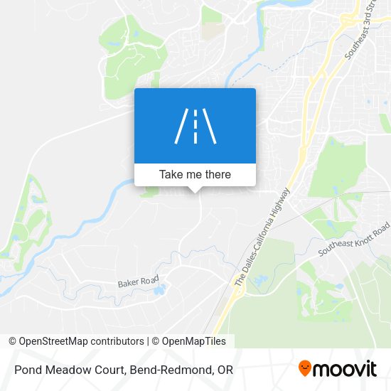 Pond Meadow Court map