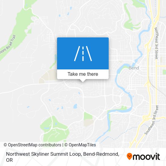 Northwest Skyliner Summit Loop map