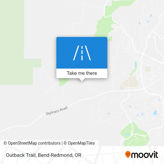 Outback Trail map