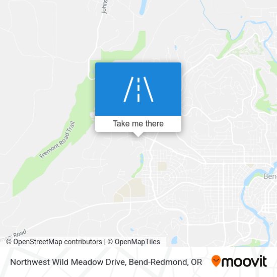 Northwest Wild Meadow Drive map