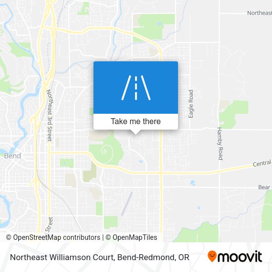 Northeast Williamson Court map