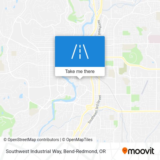 Mapa de Southwest Industrial Way