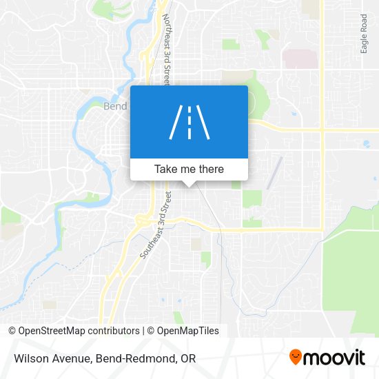 Wilson Avenue map