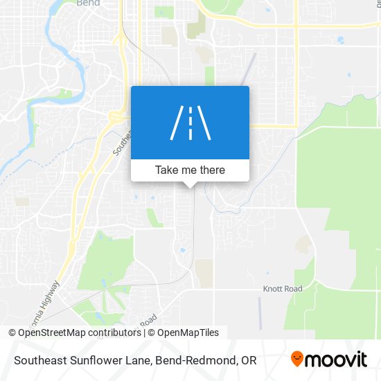 Southeast Sunflower Lane map