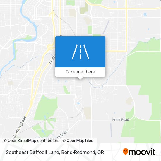 Mapa de Southeast Daffodil Lane