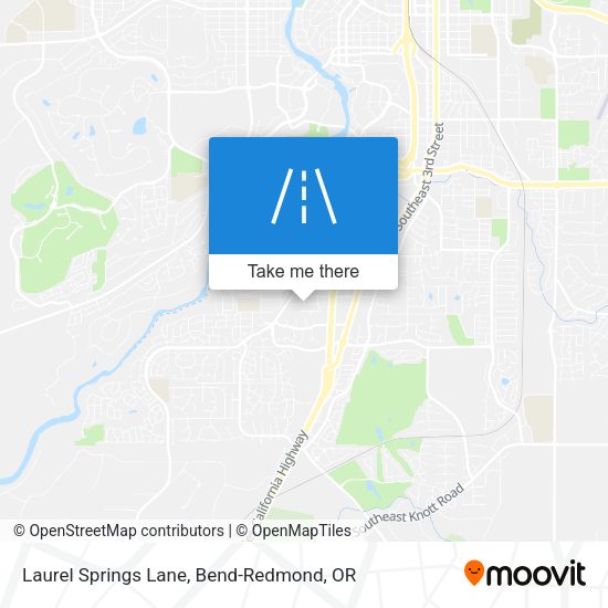 Mapa de Laurel Springs Lane