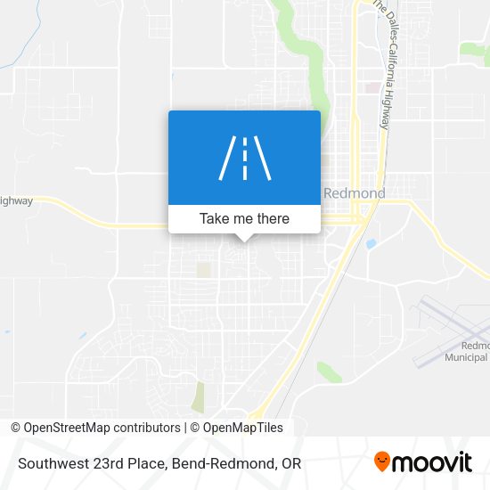 Mapa de Southwest 23rd Place