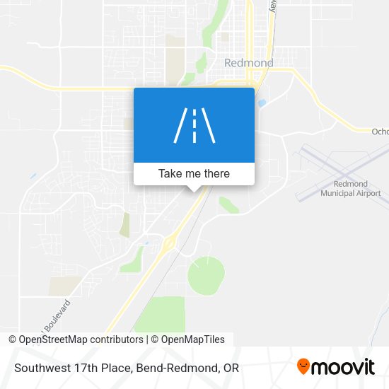 Mapa de Southwest 17th Place