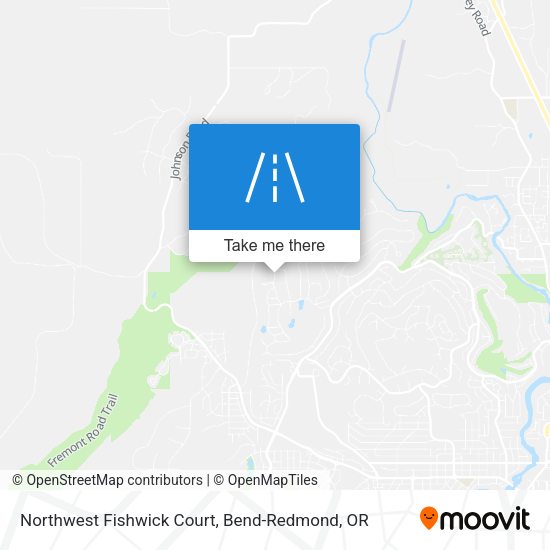 Northwest Fishwick Court map