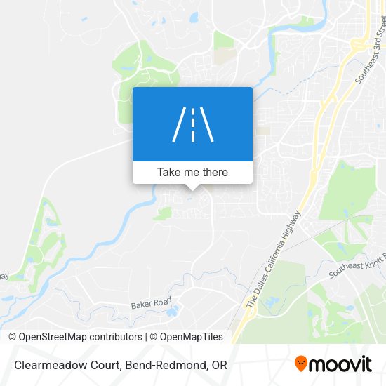 Clearmeadow Court map