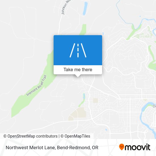 Mapa de Northwest Merlot Lane