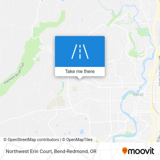 Mapa de Northwest Erin Court
