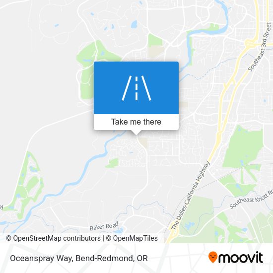 Oceanspray Way map