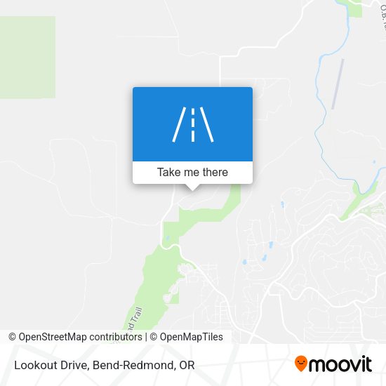 Lookout Drive map