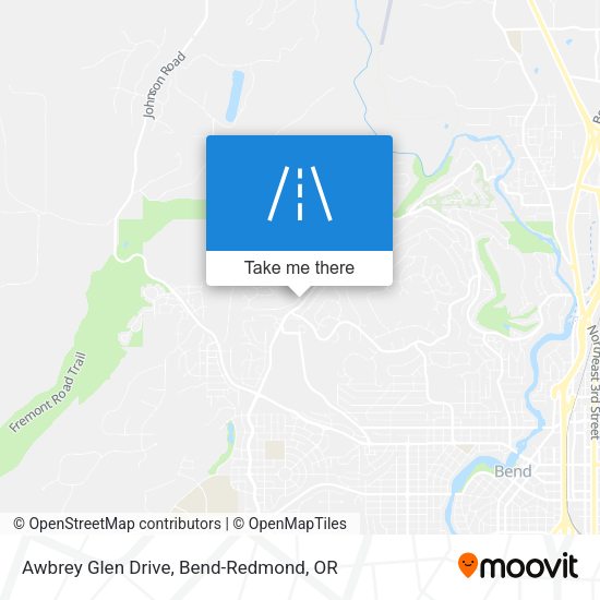 Mapa de Awbrey Glen Drive