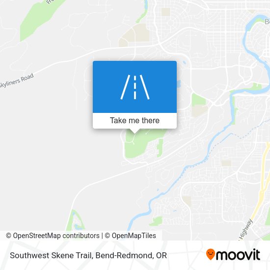 Mapa de Southwest Skene Trail