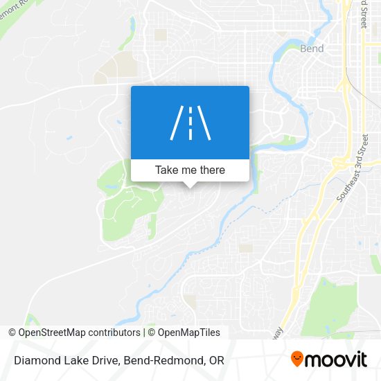 Diamond Lake Drive map