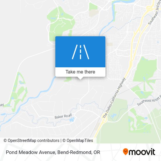 Mapa de Pond Meadow Avenue