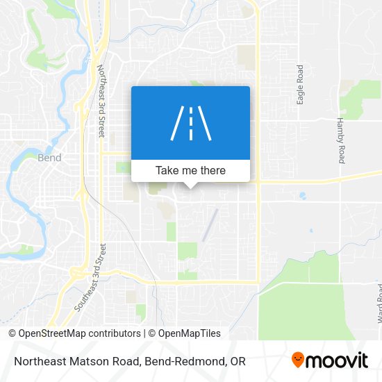 Northeast Matson Road map