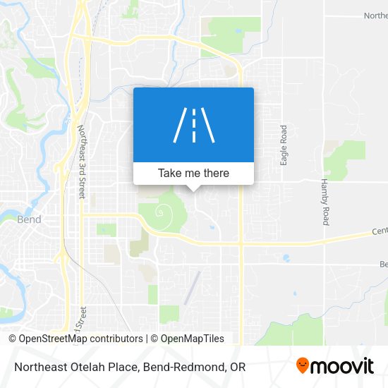 Northeast Otelah Place map